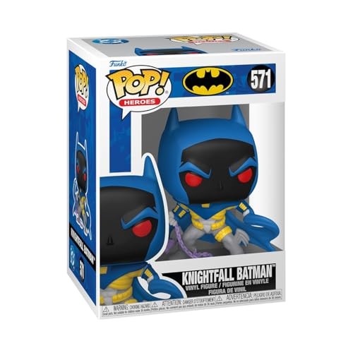 Funko Pop Knightfall Batman Figure  # 571– DC Comics Heroes Thru the Years Vinyl Collectible Toy  Official DC Merchandise