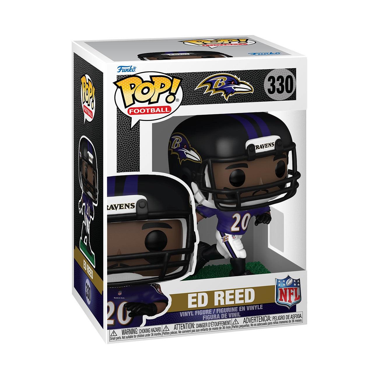 NFL: Legends - Ed Reed (Ravens) - #330 - Funko POP!