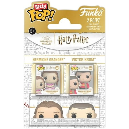 Bitty POP: Harry Potter And The Goblet Of Fire 2-Pack - Hermione & Krum
