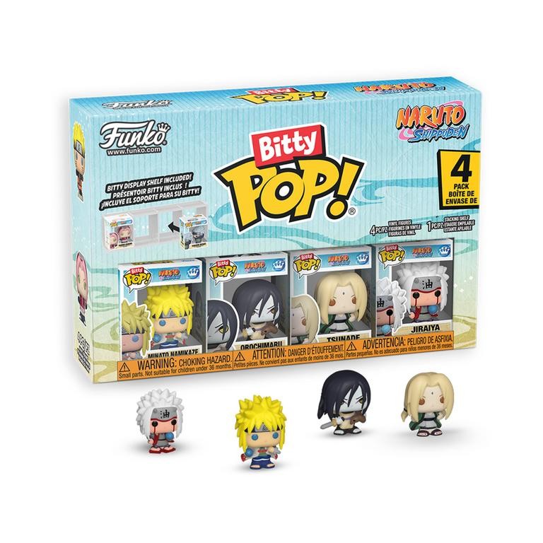Bitty 4-Pack: Naruto Shippuden - Team 2  - Bitty Pop