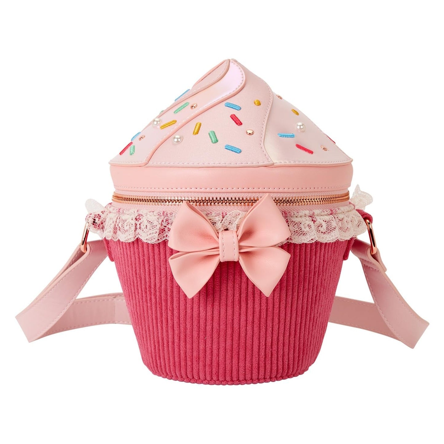 Figural Cupcake Crossbody Bag -  Loungefly