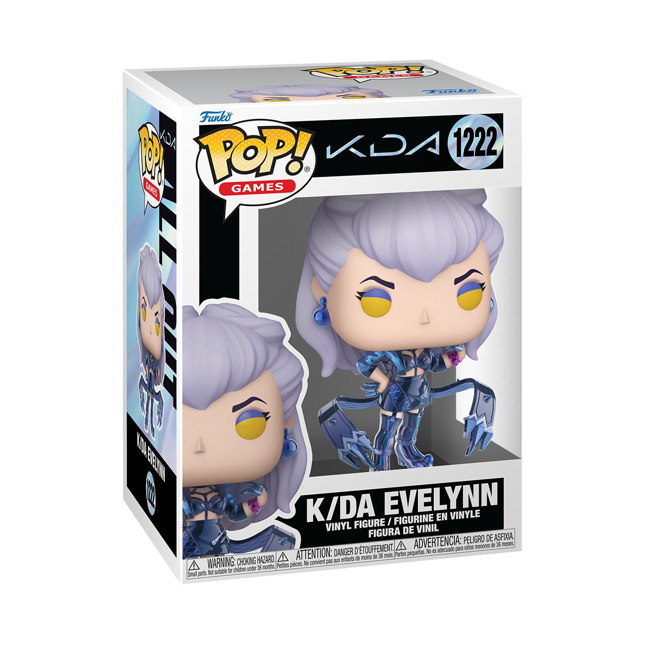 Games League Of Legends K/DA Evelynn - #1222 - Funko POP!
