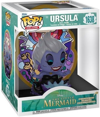 Deluxe Disney Villains - Little Mermaid: Ursula, Stained Glass - #1638- Funko Pop!