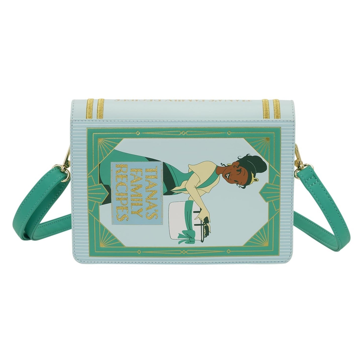 Disney Princess And The Frog Tiana Recipe Book Crossbody Bag -  Loungefly