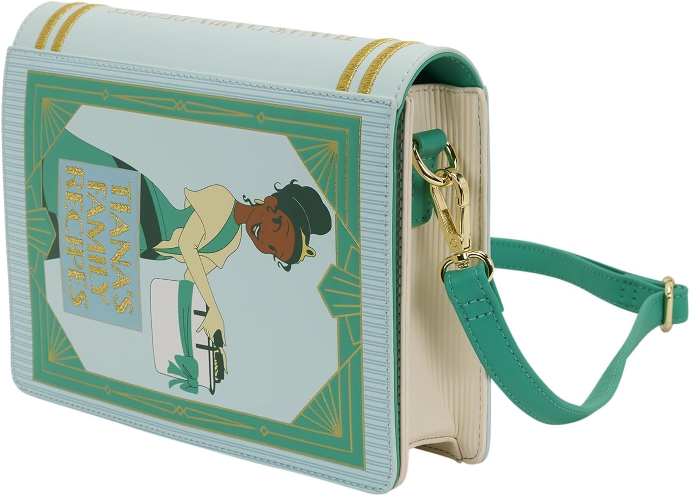 Disney Princess And The Frog Tiana Recipe Book Crossbody Bag -  Loungefly