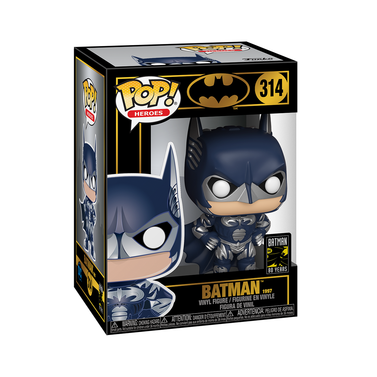 Heroes: Batman 80th - Batman (1997) - #314 - Funko POP!