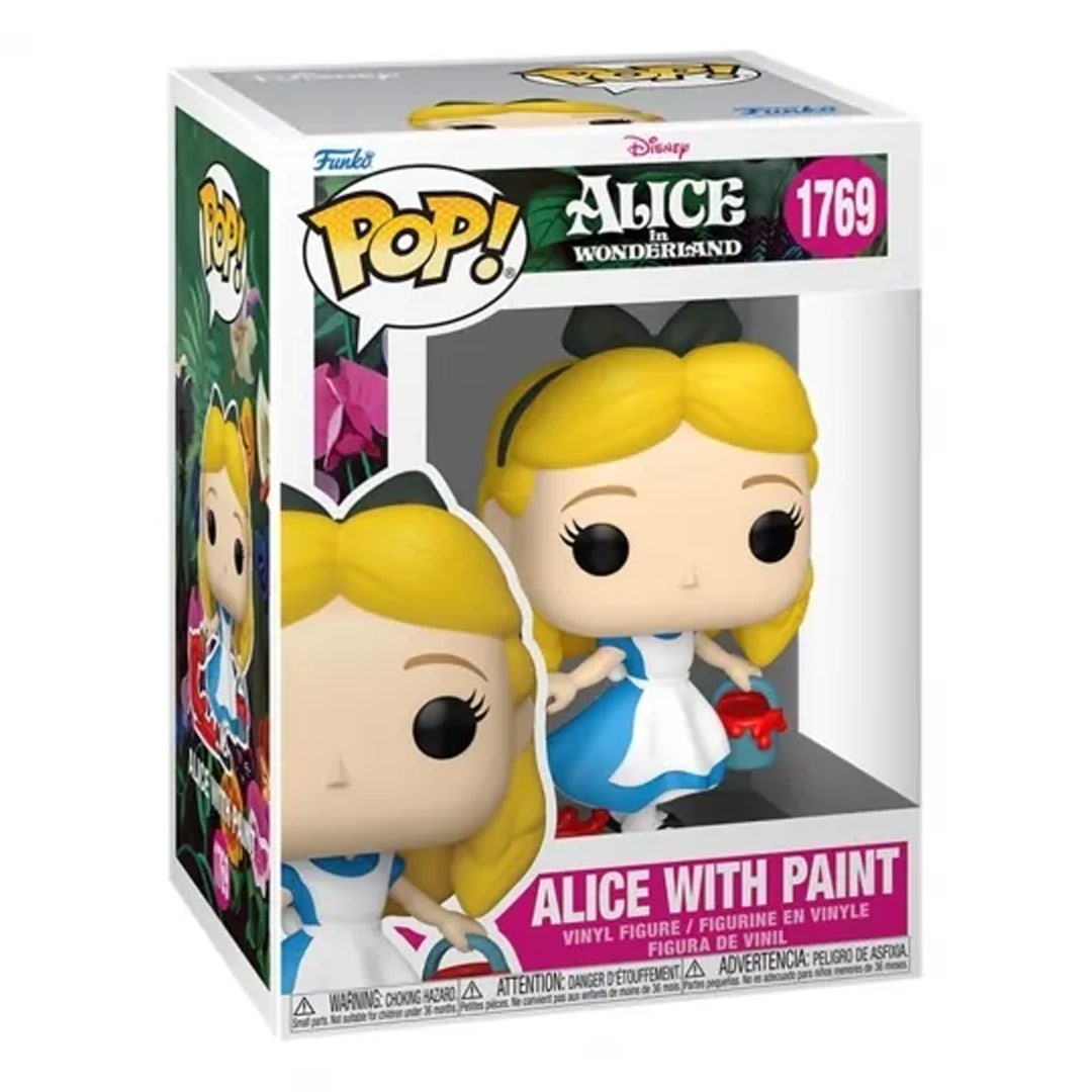 Funko Disney Alice In Wonderland Alice With Paint - #1769 - Funko POP!