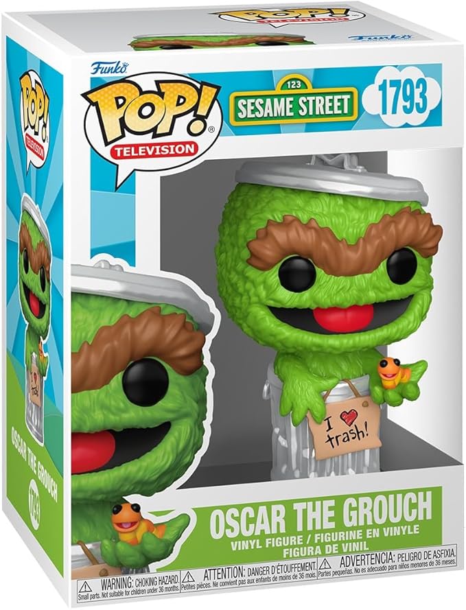 Oscar The Grouch - Sesame Street Series -  #1793 - Funko Pop! - TV - Sesame Street