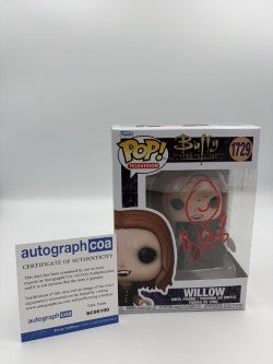 Willow - #1729 - Funko Pop! - TV - Buffy the Vampire Slayer - Signed By Alyson Hannigan - Certified  Autographcoa
