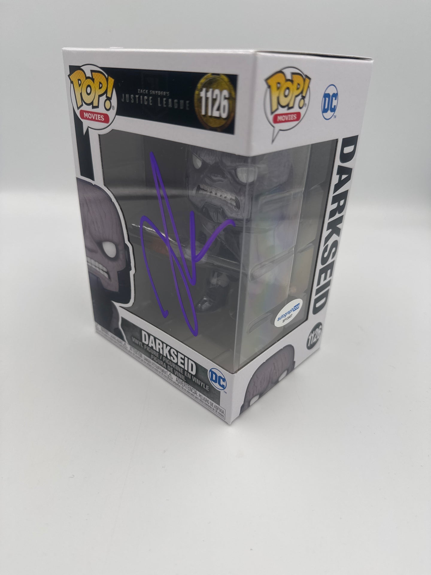 Darkseid - #1126 - Funko Pop! - Movies - DC - Zack Snyder's Justice League - Signed By Zack Snyder   - Certified By Autographcoa