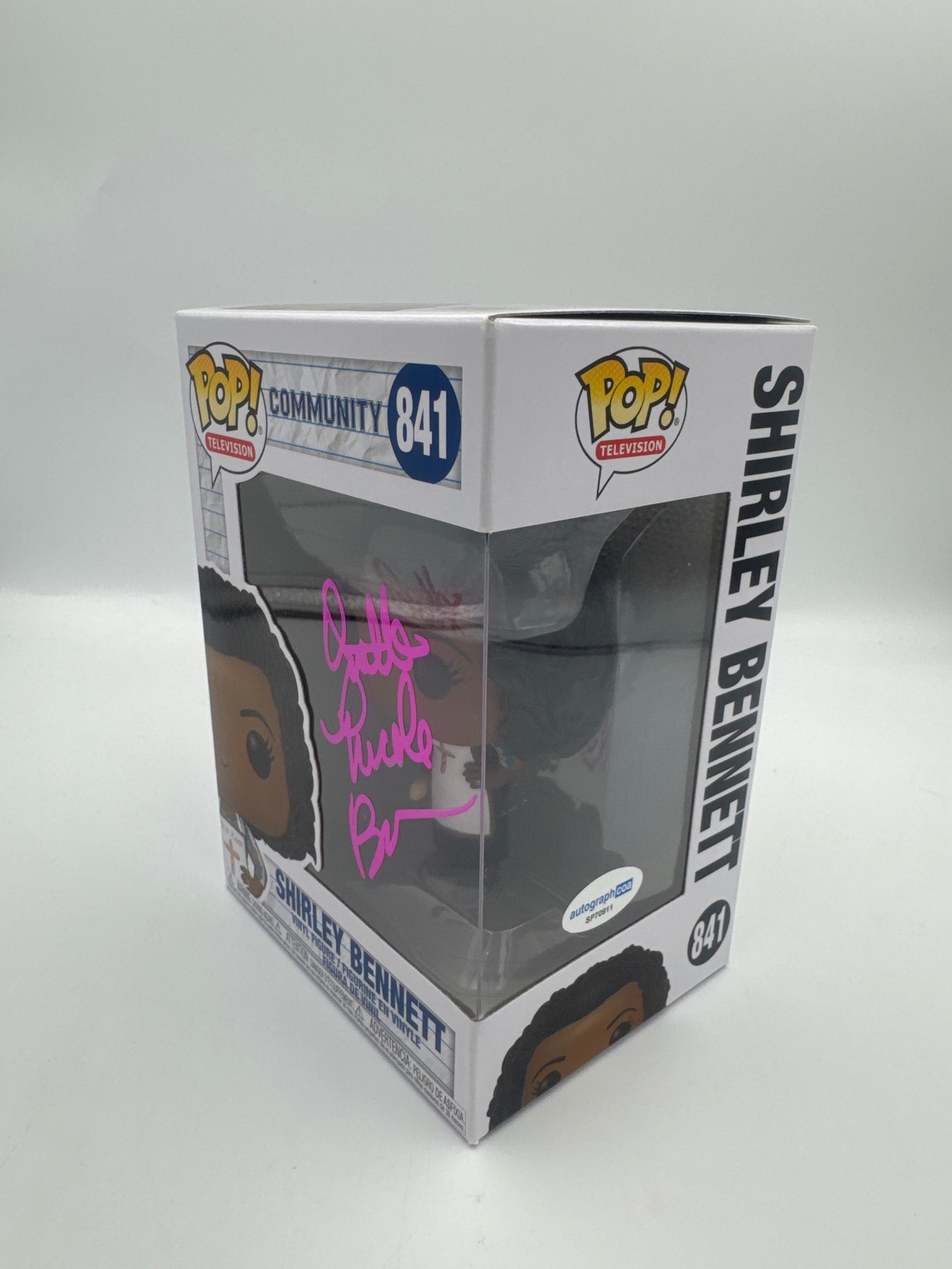 Shirley Bennett - #841 - Funko Pop! - Television - Community -  Signed By Yvette Nicole Brown - Certified Pop!