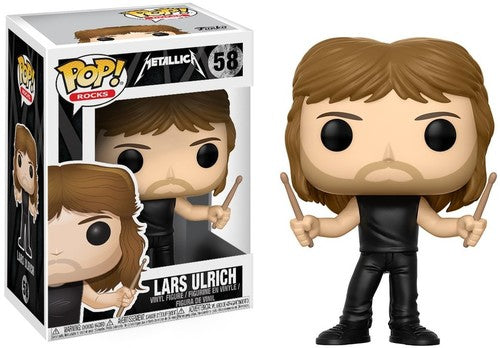 Pop! Vinyl Rocks: Lars Ulrich - #58 - Funko Pop!