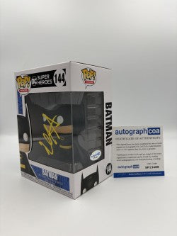 Batman  - #144 - Funko Pop! - Heroes - DC Super Heroes - Signed By Will Arnett - Certified By Autographcoa