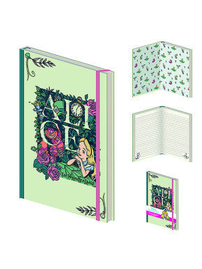 Disney Alice In Wonderland A5 Premium Notebook -