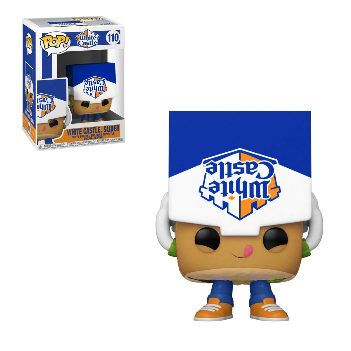 Funko Slider - #110 - Funko POP! White Castle - box damage