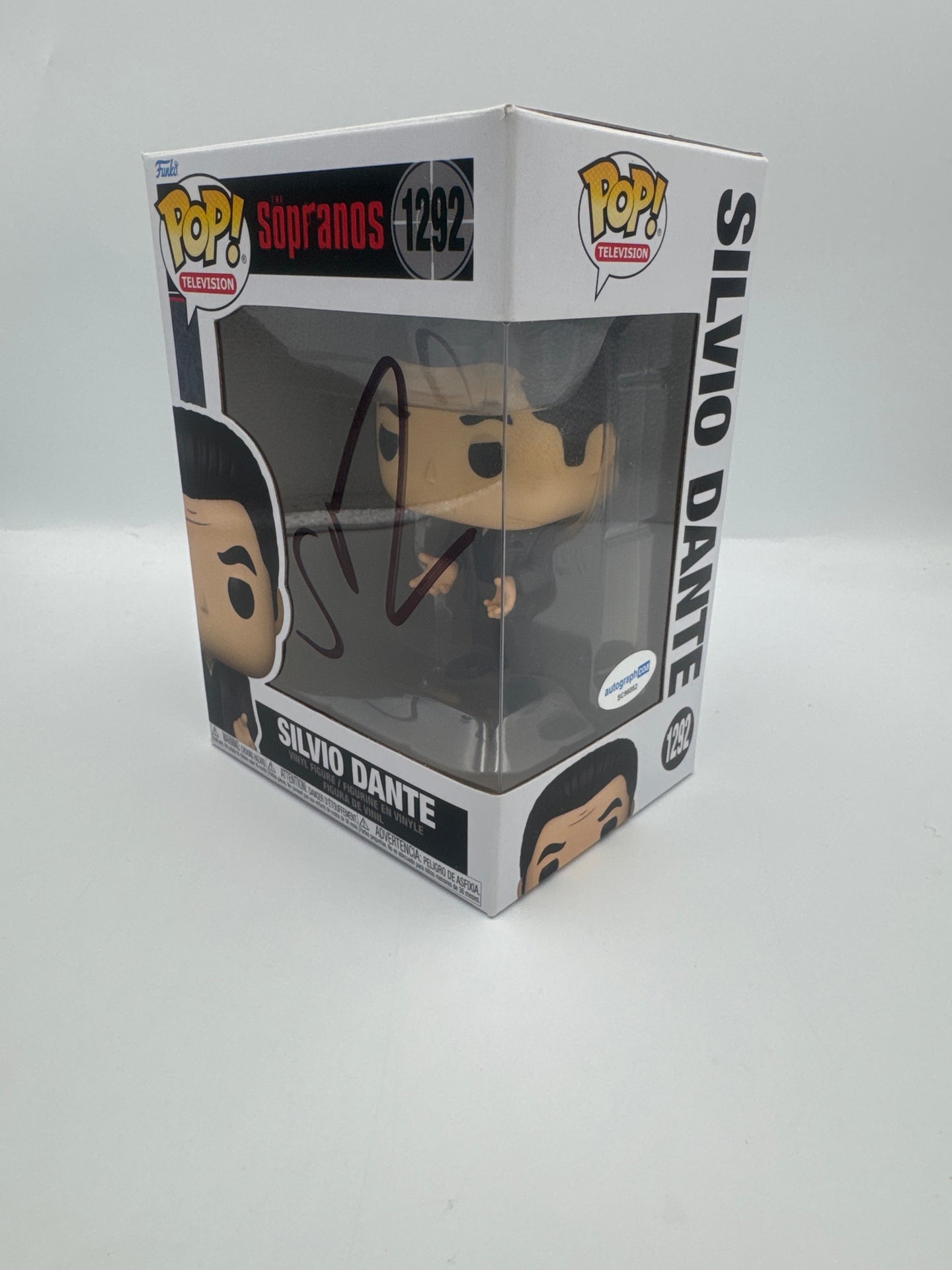 Silvio Dante - #1292- Funko Pop! - Sopranos - Signed by Steven Van Zandt - Certified Pop!