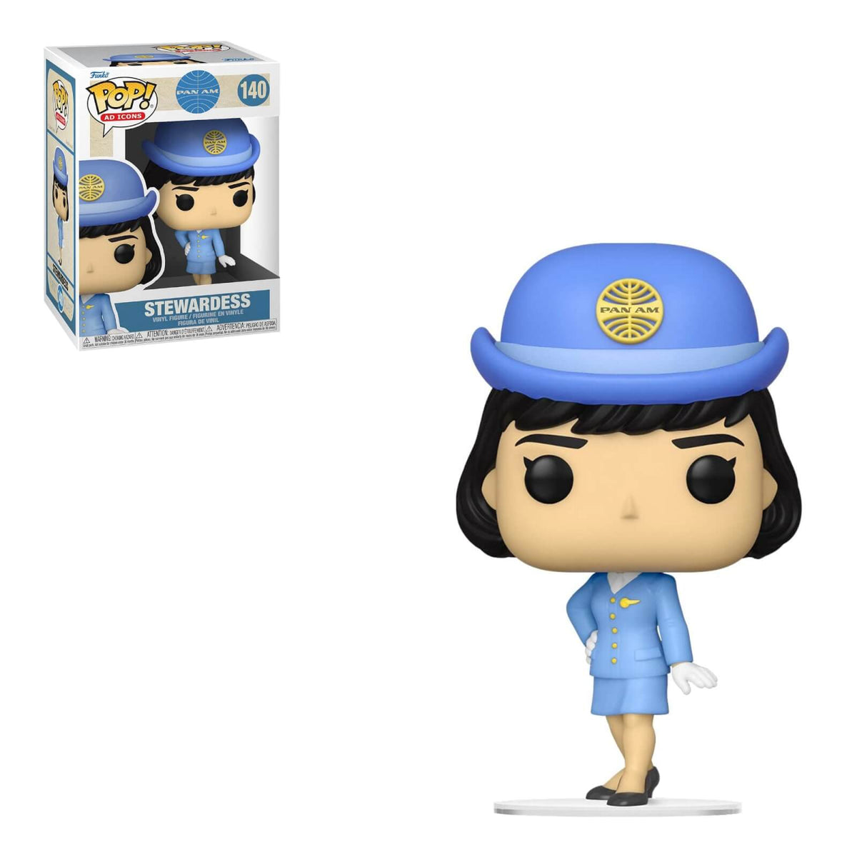 Funko Ad Icons: Pan Am Stewardess Without A Bag - #140 - Funko POP!