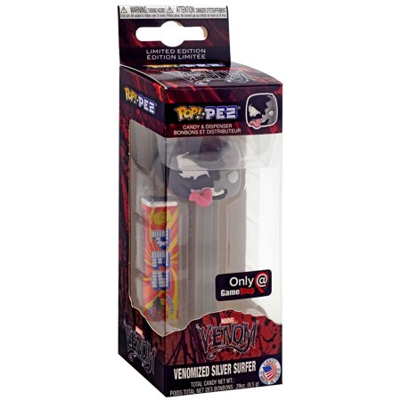 Marvel PEZ Venomized Silver Surfer Candy Dispenser - # - Funko POP!