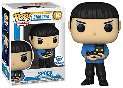 Spock #1142 - Funko POP! Star Trek Original Series Spock With Cat - Funko Exclusive