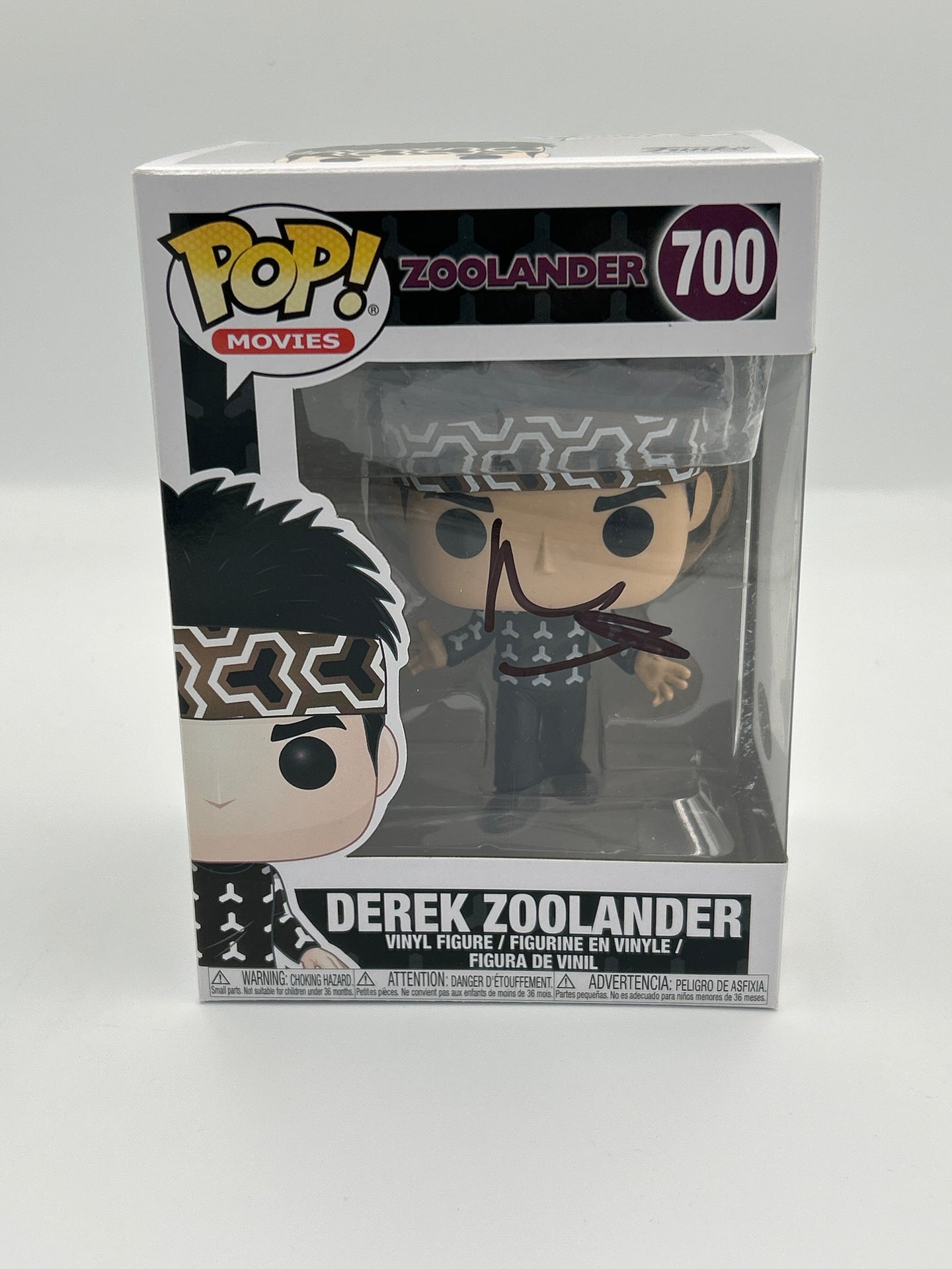 Derek Zoolander - #700 - Funko Pop! - Movies - Zoolander - Signed By Ben Stiller - Certified Pop