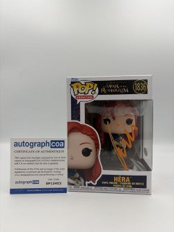 Hera - #1836 - LOTR The War Of The Rohirrim - Funko Pop -  Signed By Gaia Wise - Certified Autographcoa