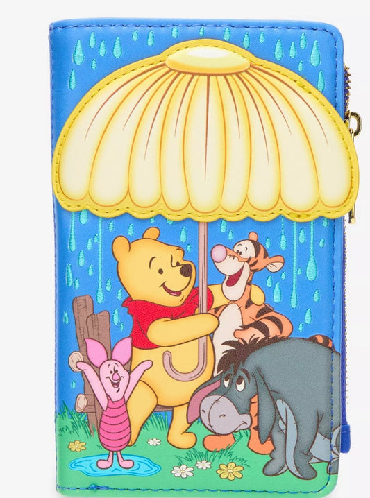 Winnie the Pooh and Friends Rainy Umbrella Wallet - Loungefly