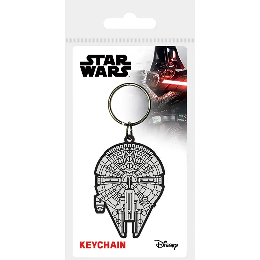 Star Wars (Millennium Falcon) PVC -  Keychain