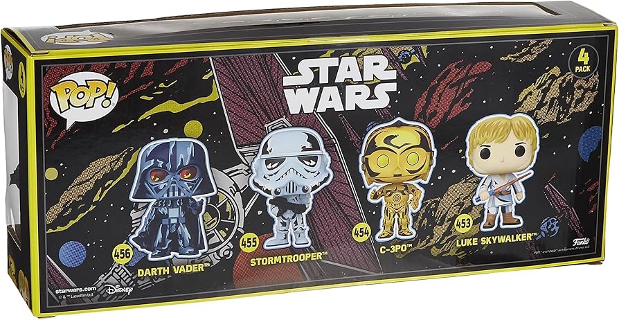 Darth Vader, Stormtrooper, C-3PO, Luke 4 Pack Funko - Star Wars -  Target Exclusive