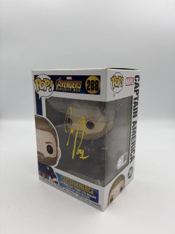 Captain America - #288 - Funko Pop! - Infinity War - Marvel - Signed By Joe Russo   - Certified By SWAU