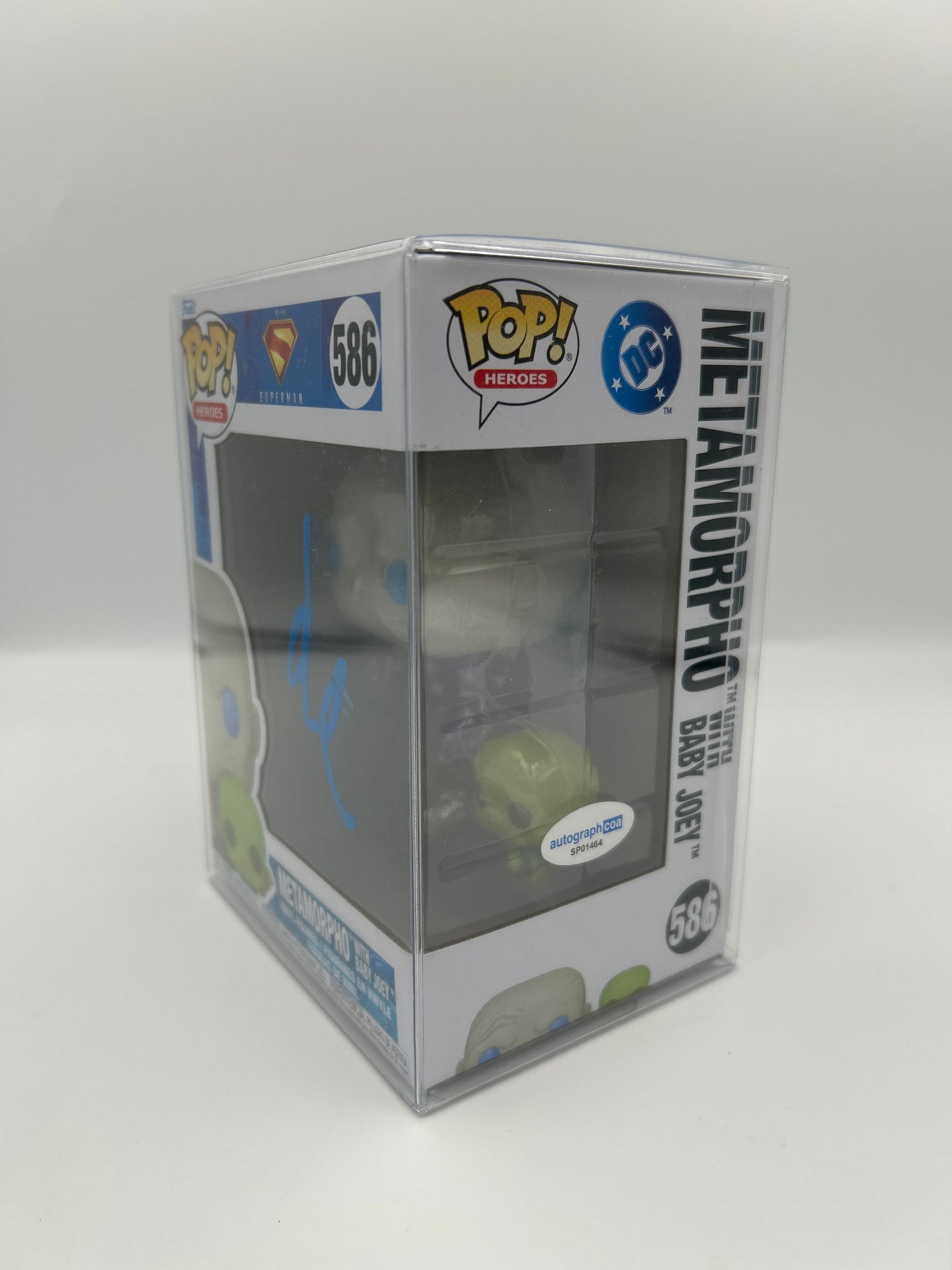 Metamorpho with Baby Joey - #586- Funko Pop! -  Movies - Superman 2025 - Signed By Anthony Carrigan - Certified Pop!