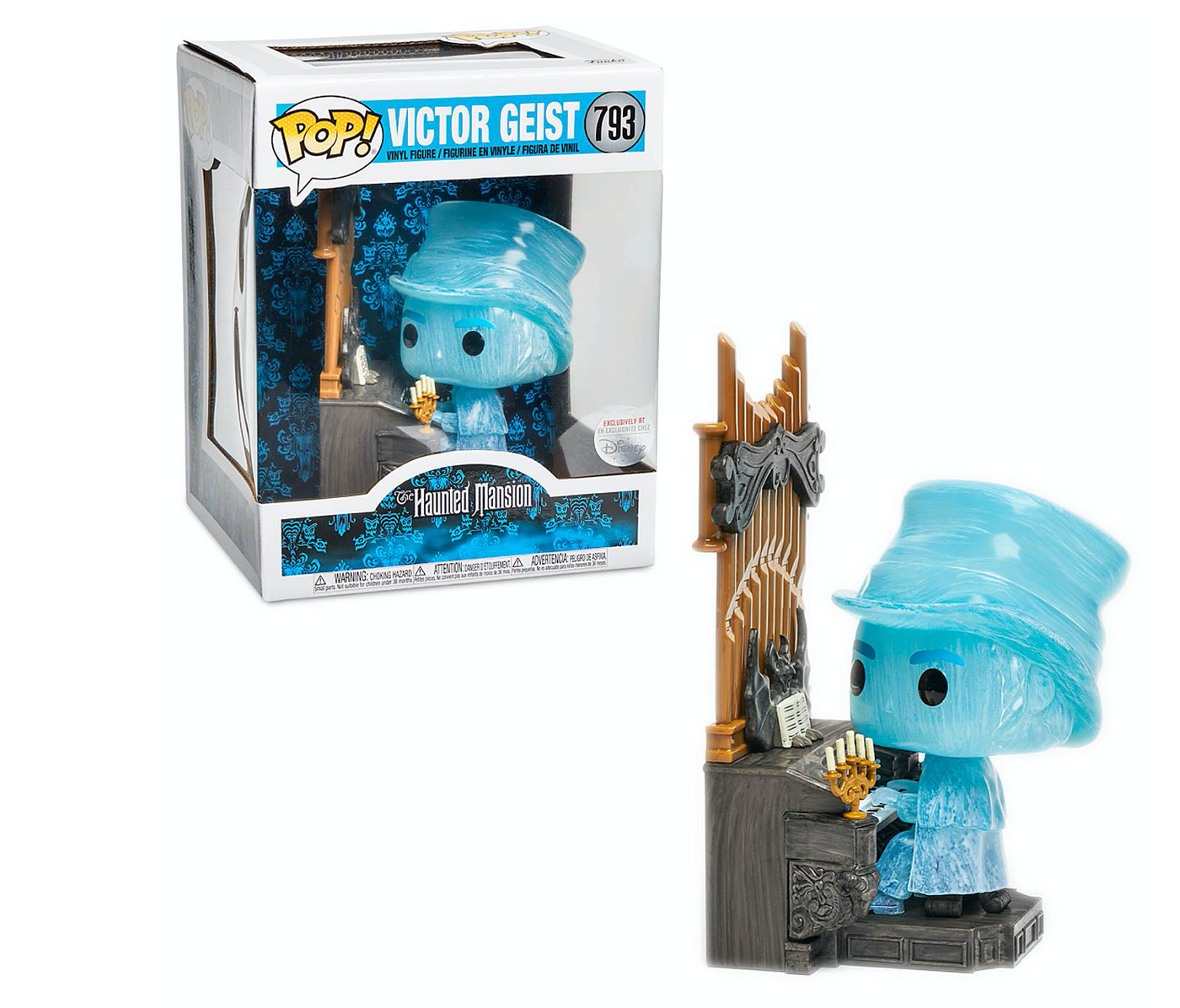 Disney Parks Victor Geist - #793- Funko POP! Haunted Mansion New With Box