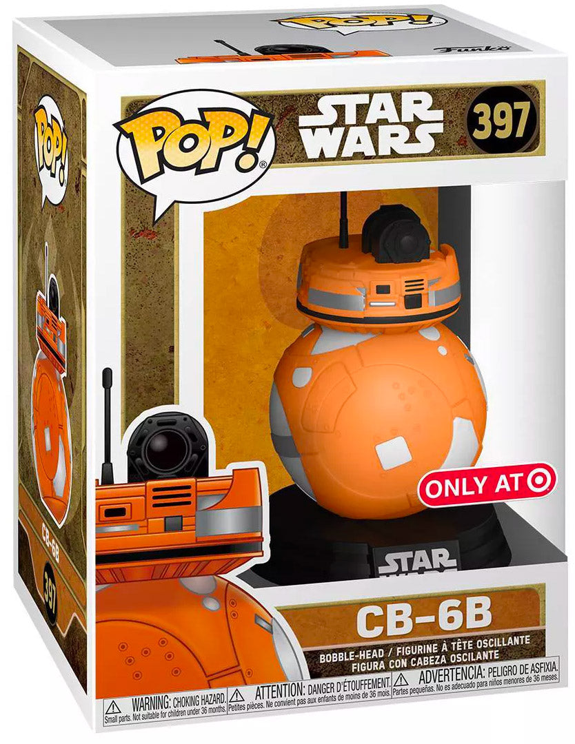 Star Wars CB-6B Bobble-Head Figure - #397 - Funko Pop!