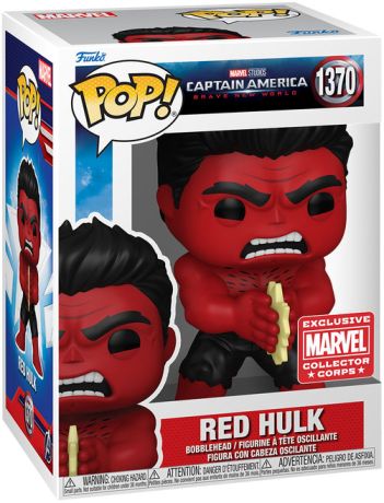 Red Hulk - #1370 - Funko POP! Marvel Collector Corps