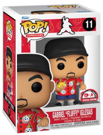 Funko Gabriel "Fluffy" Iglesias Collectible Figure - Jack In The Box Special Edition