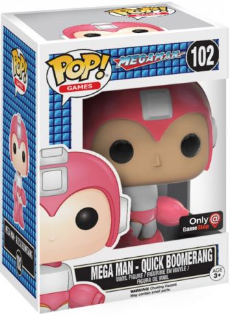 Mega Man Games Quick Boomerang - #102 - Funko Pop! - Game Stop Exclusive