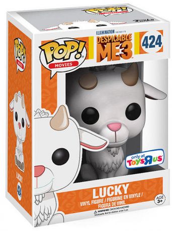 Funko Movies: Despicable Me 3 - #424 - Lucky - Funko POP!- Toys R Us Exclusive
