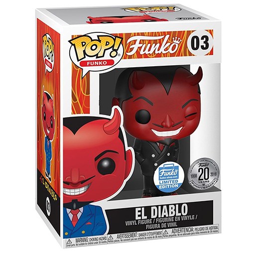 Funko 20 Years Limited Edition El Diablo - #03 - Funko POP! (Black Suit)
