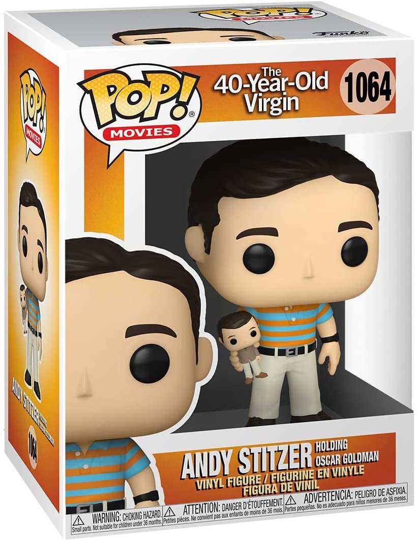 Funko Movies: 40 Year Old Virgin - Andy Holding Oscar - #1064 - Funko POP!