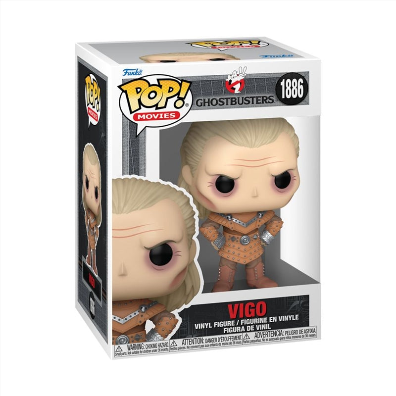 Funko POP Movies: Ghostbusters II - Vigo Vinyl Figures  with Collectible #1886