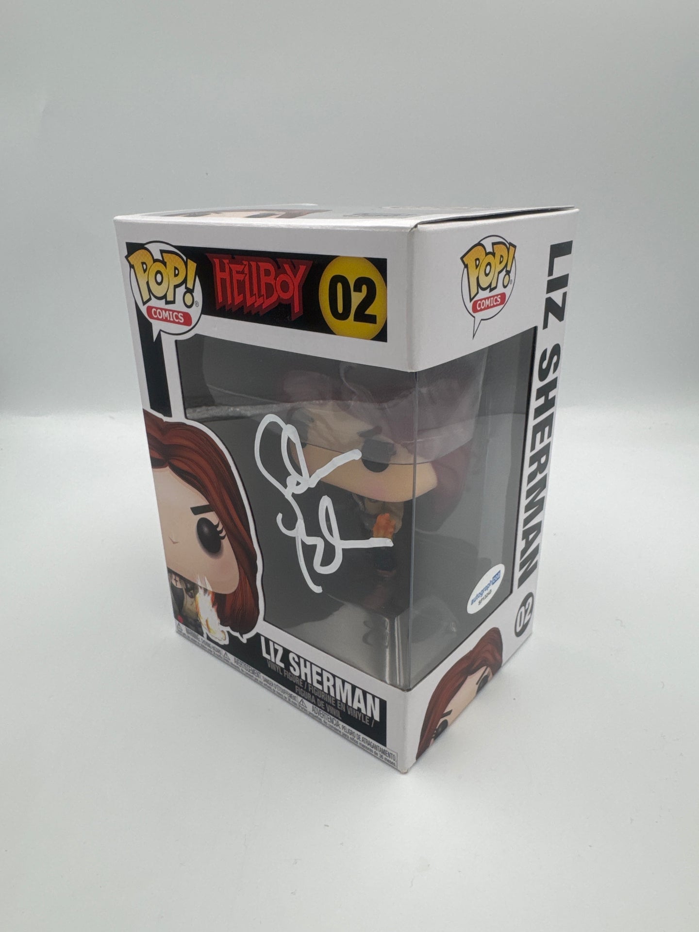 Liz Sherman - #02 - Funko Pop! - Comics - Hellboy - Signed By Selma Blair - Certified By Autographcoa