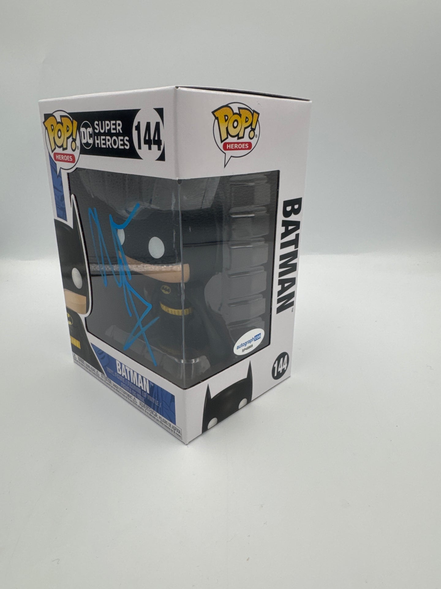 Batman  - #144 - Funko Pop! - Heroes - DC Super Heroes - Signed By Christian Bale - Certified By Autographcoa&nbsp;&nbsp;