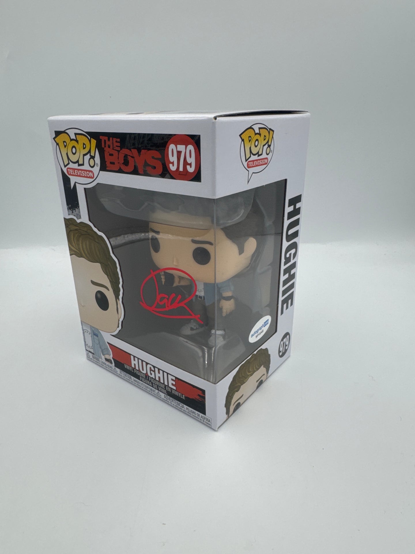 Hughie - #979 - Funko Pop! - The Boys - Signed By Jack Quaid - Certified Pop