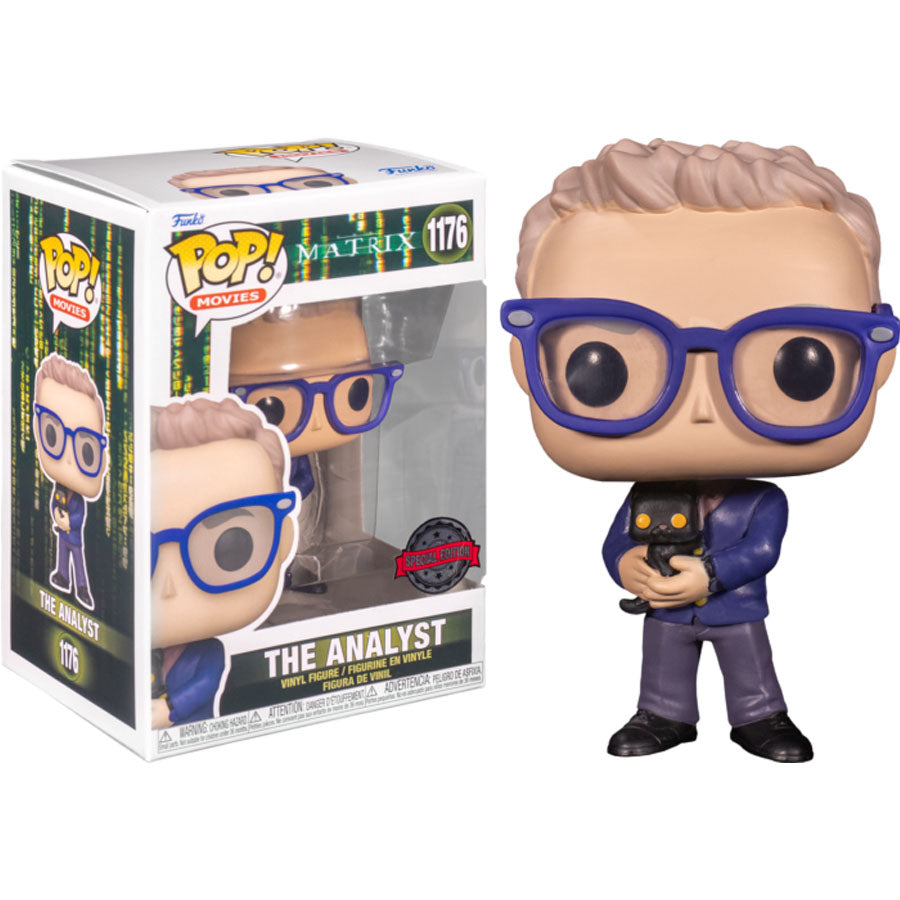 Funko POP! The Matrix  the analyst - #1176- Walmart Exclusive