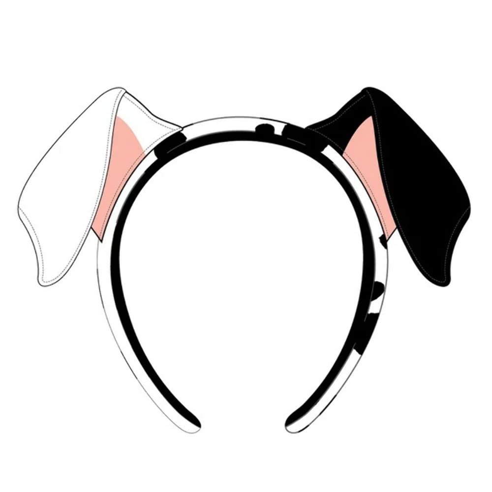 101 Dalmatians 60th Anniversary Patch Ears Headband - Disney  - Loungefly