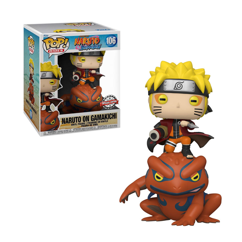 Naruto On Gamakichi - #106 - Funko Pop! - Special Edition