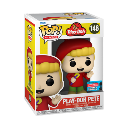 Pop Ad Icons Play-Doh Pete - #146 - Funko POP! 2021 Con Exclusive