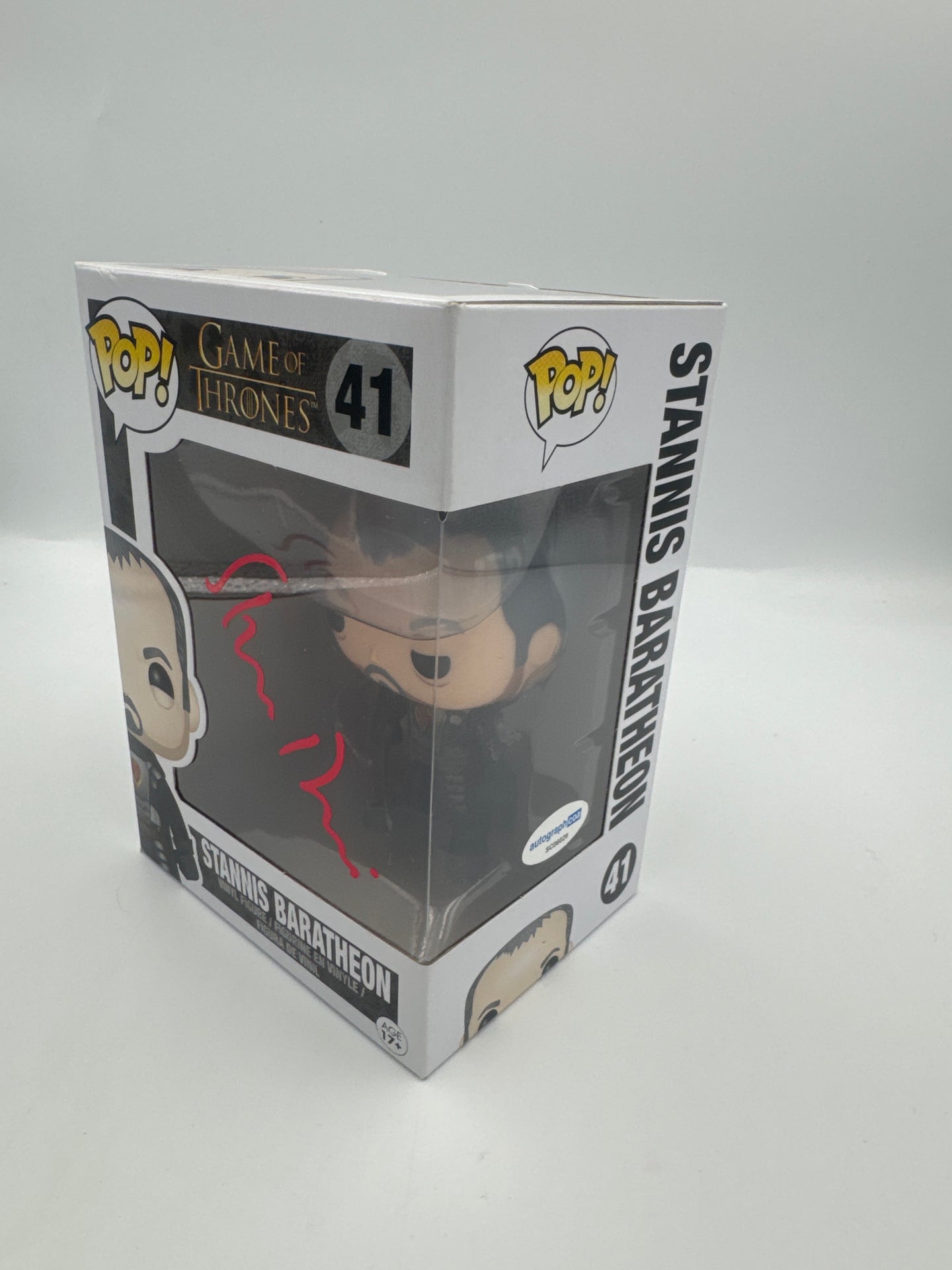 Stannis Baratheon - #41 - Funko Pop! - Game Of Thrones - Signed By Stephen Dillane - Certified by SWAU