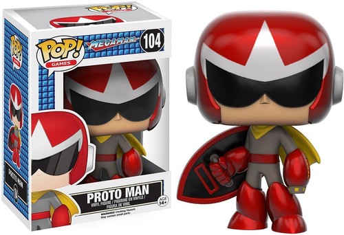 Mega Man Protoman - #104 - Funko Pop! red