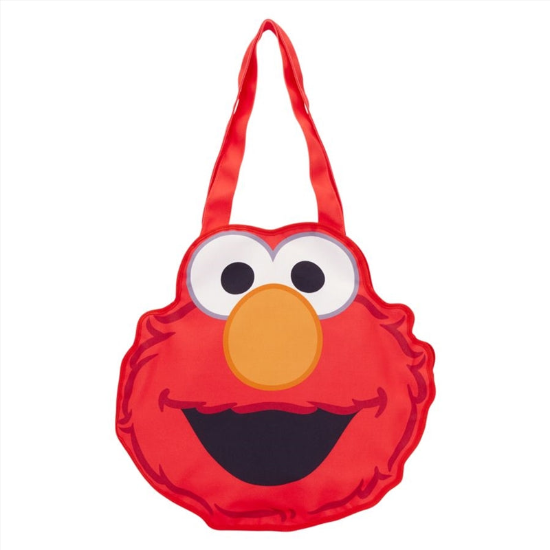 Sesame Street Elmo Large Canvas Tote Bag - Loungefly