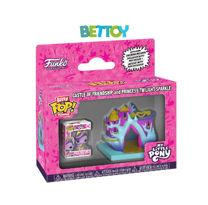 My little Pony Castle of Friendship And Princess Twilight Sparkle - Bittly Towns